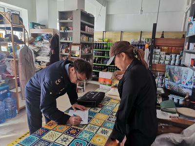 新巴爾虎左旗市場監管局開展定量包裝商品計量監督檢查